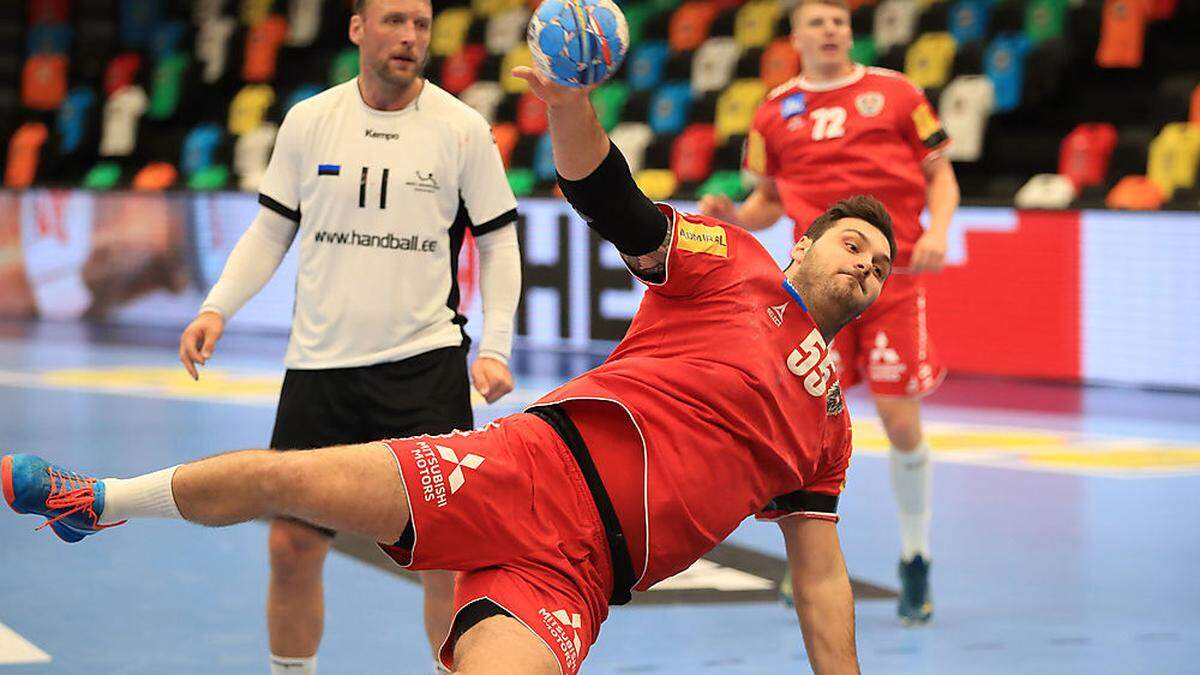 HANDBALL - EHF EC Quali, AUT vs EST