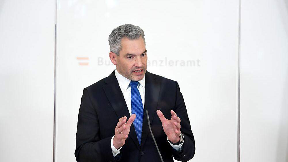 Bundeskanzler Karl Nehammer (ÖVP