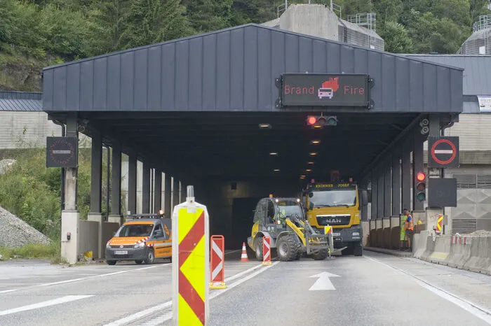 Am Freitg gab es einen Lokalaugenschein im Tunnel. 