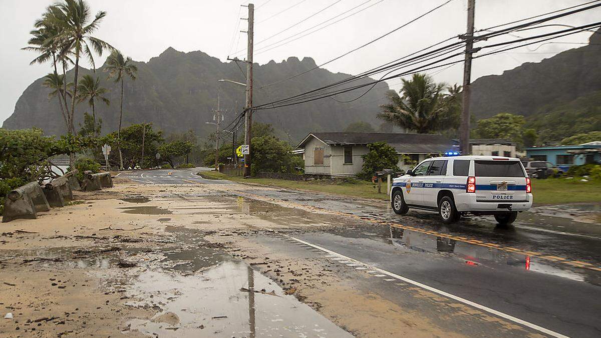 Hurrikan &quot;Douglas&quot; hat im Pazifik die Hawaii-Inseln erreicht