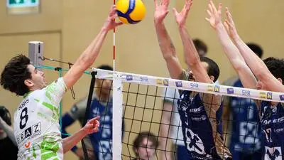 Borys Zhukov und die Grazer spielten im Cup-Finale gegen Christoph Marks, Stefan Mülleder und die Hartberger