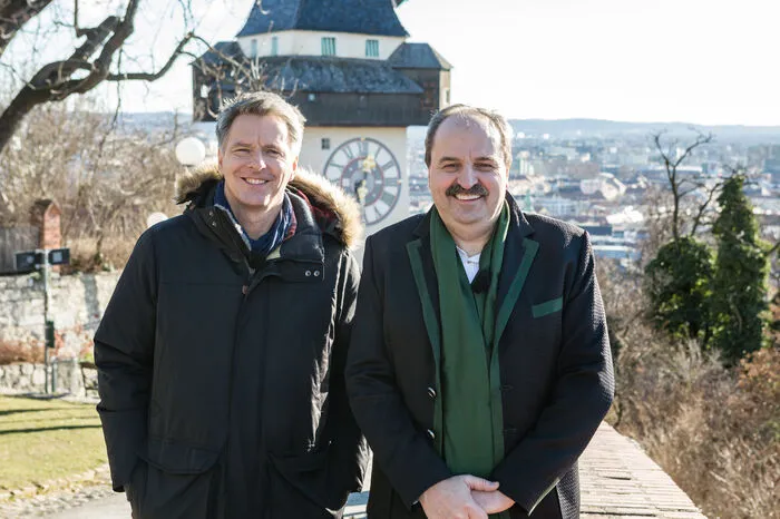 "... und der Stadtdreh mit meinem Fremdenführer Johann Lafer ist für mich eine super Einstimmung auf den Silvesterstadl."
