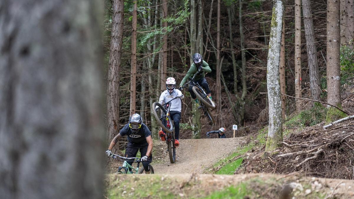 Die Bike-Trails am Hochstein sind Besuchermagnete