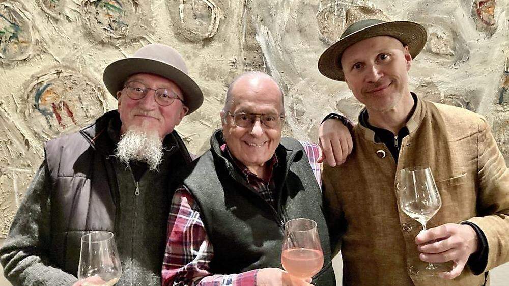 Gastspiel in Graz: Das Trio huldigt der Freien Improvisation