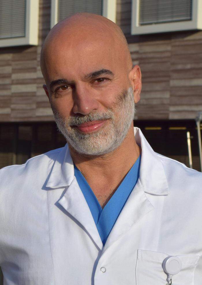 Arschang Valipour ist Vorstand der Abteilung für Innere Medizin und Pneumologie, an der Klinik Floridsdorf