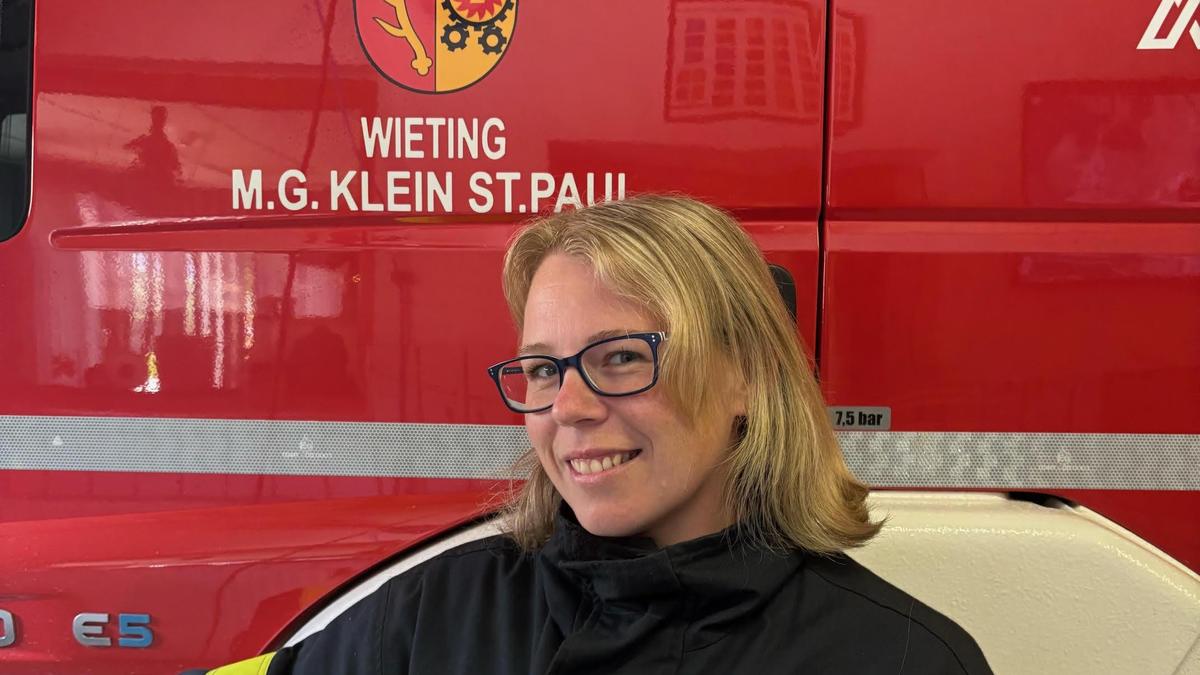 Claudia Sablatschar sorgt sich um den Nachswuchs der Feuerwehr
