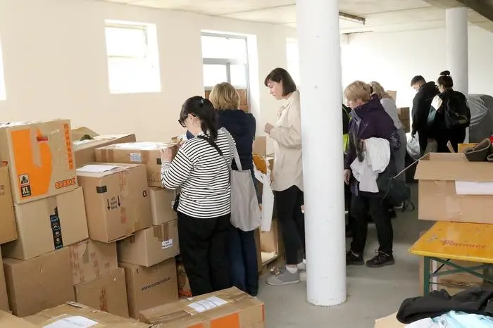 In St.Georgen wurden viele Sachspenden abgegeben