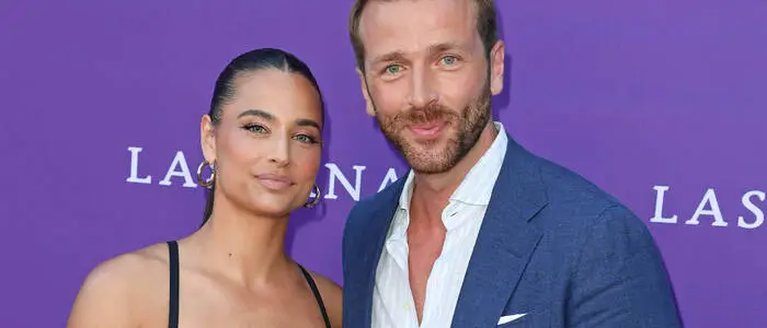 Amira Aly mit Partner Christian Düren beim Lascana Summer Club im Rahmen der Berlin Fashion Week
