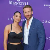 Amira Aly mit Partner Christian Düren beim Lascana Summer Club im Rahmen der Berlin Fashion Week