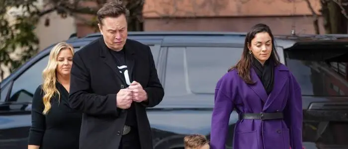 Elon Musk mit Shivon Zilis – die Beziehung ging abrupt zu Ende