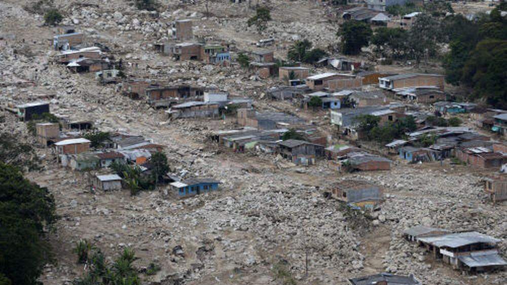 Die zerstörte Stadt Mocoa