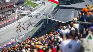 Aufregend - und laut: Die MotoGP am Red Bull Ring in Spielberg