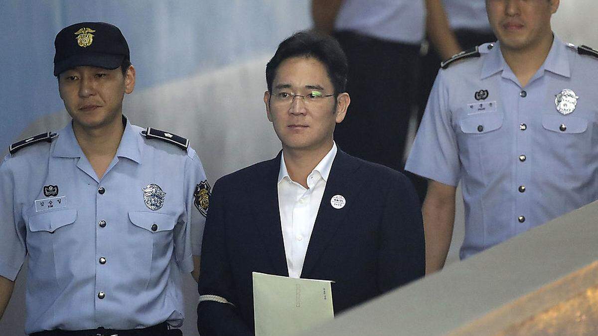 Der Samsung-Erbe Lee Jae-yong