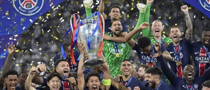 PSG krönte sich Ende Mai erstmals zum Champions-League-Sieger