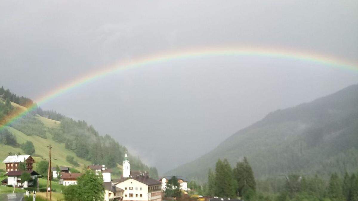 Vielleicht gibt es heute wieder Chancen einen Regenbogen zu sehen