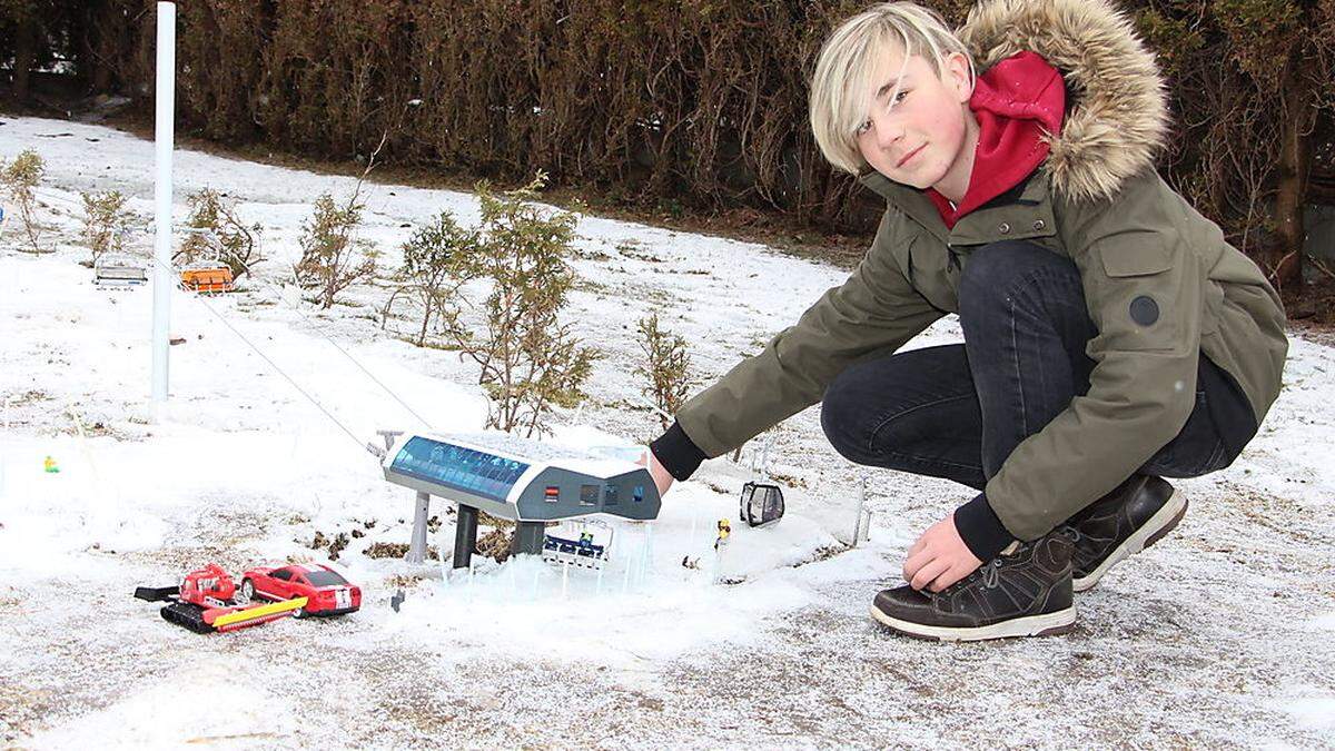 Marcel Kandussi wird einen Tag mit den Mitarbeitern der Bergbahnen verbringen