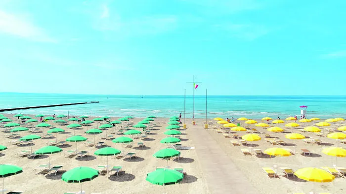 Der wunderbare Strand von Grado wartet auf Sie