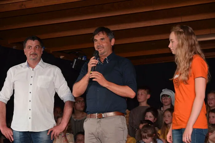 Verantwortlich dafür war in erster Linie Volksschuldirektor Andreas Mitterdorfer...