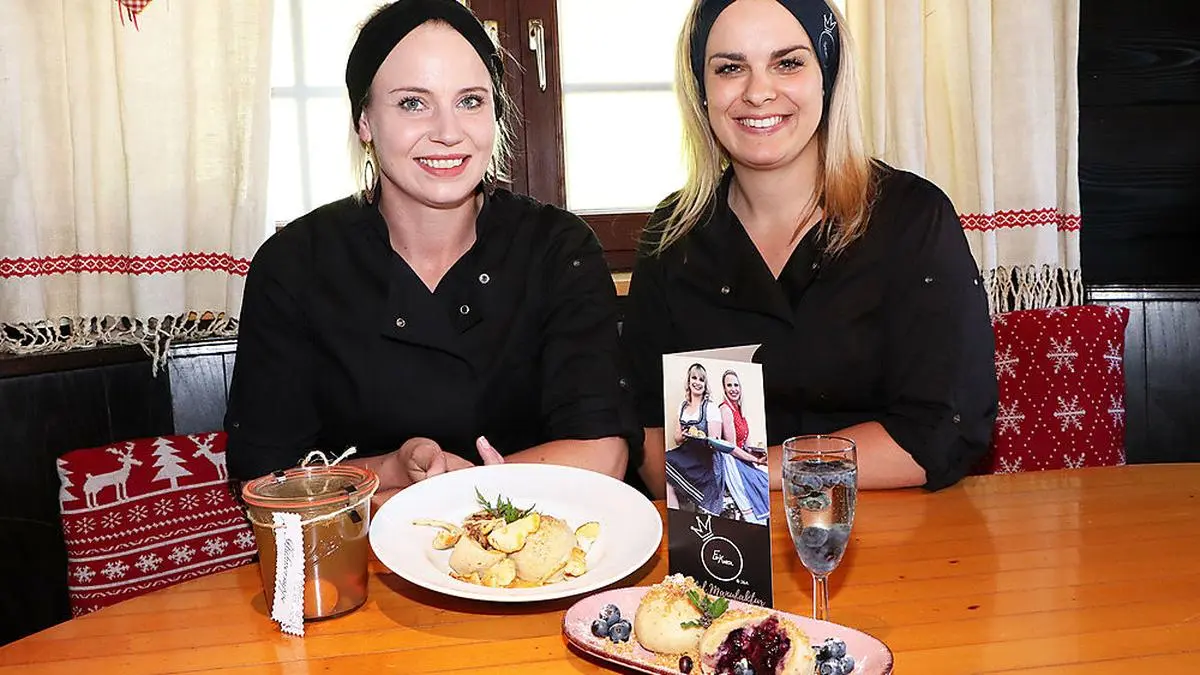 Von links: Alexandra Wutte und Jacqueline Felsberger