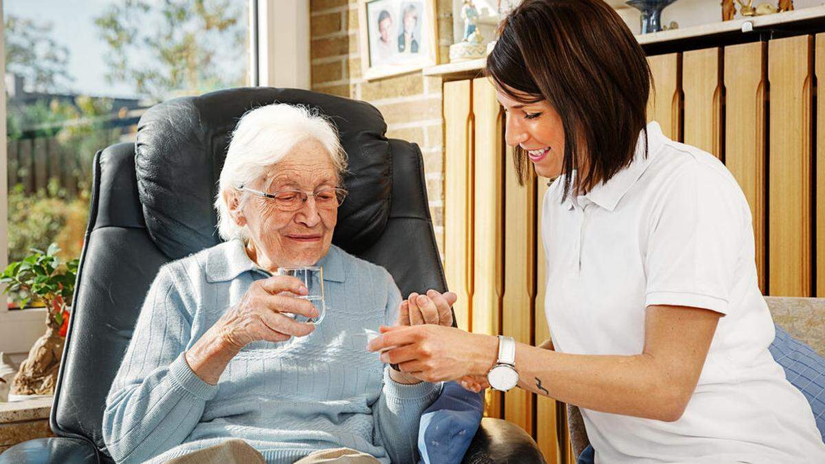 Die Pflege verlagert sich immer mehr in die Heime