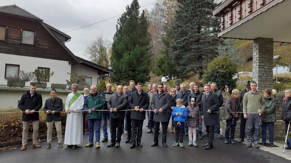 Diese Woche wurde die Krangler Weganlage offiziell eingeweiht