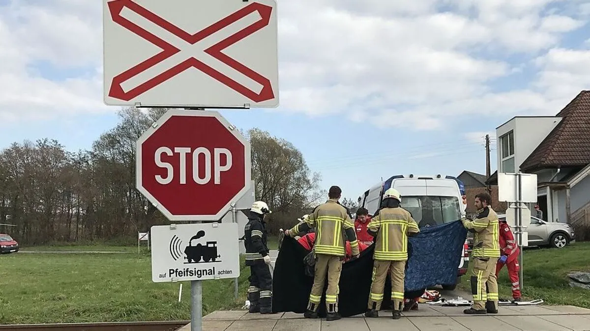 Der Radfahrer wurde schwer verletzt