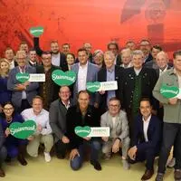 Die Ehrengäste und Kommissionsmitglieder des Tourismusverbandes Erzberg-Leoben