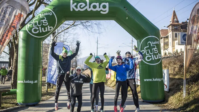 Mehr als 500 Teilnehmer nahmen am ersten Tag im Jahr 2017 den Kärnten Läuft Neujahrslauf in Angriff.