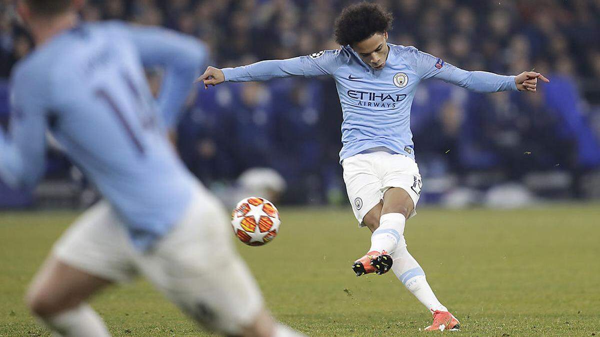 Leroy Sane steht seit 2016 bei Manchester City unter Vertrag.