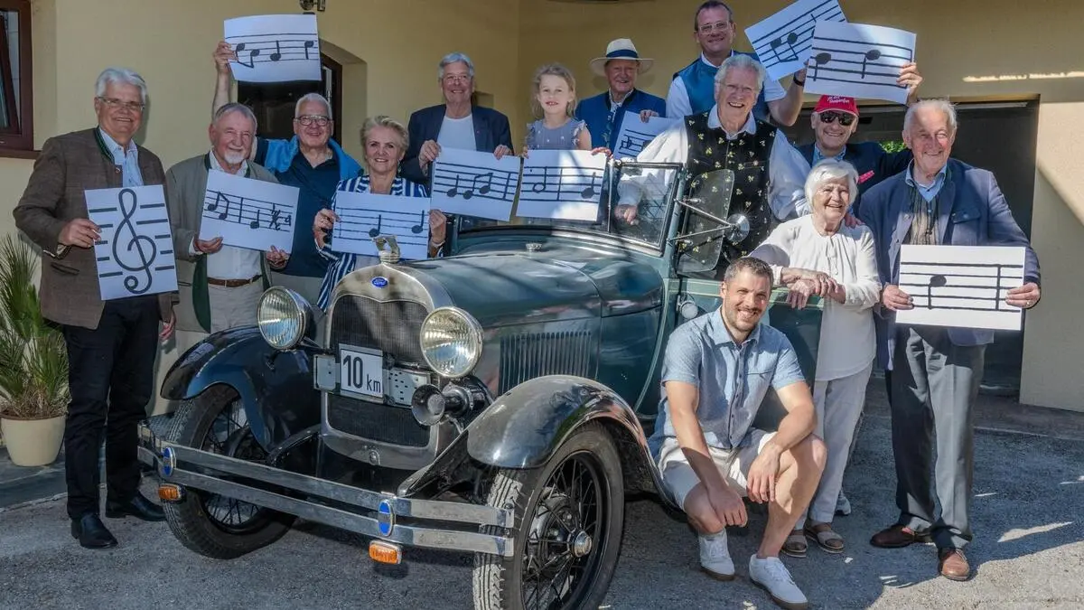 Zwei Oldies und die geladenen Gäste