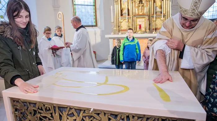 Am vergangenen Sonntag wurde der Innenraum der Pfarrkirche Koglhof feierlich eingeweiht.
