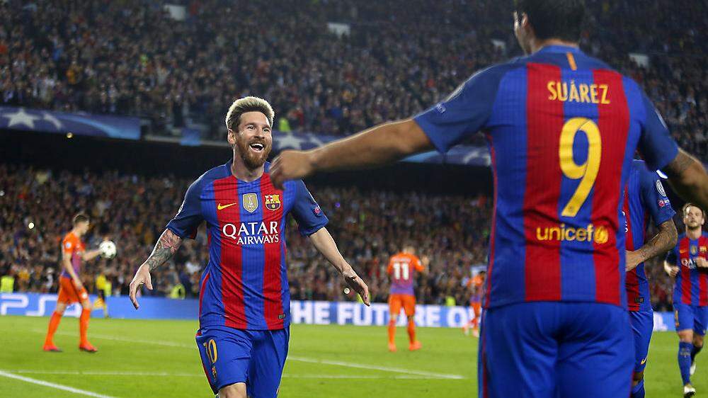 Lionel Messi (links) war der Mann des Spiels
