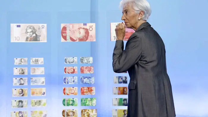 EZB-Präsidentin Christine Lagarde präsentierte die zehn möglichen Designs