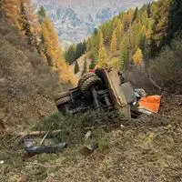 Das Fahrzeug war am Montag abgestürzt