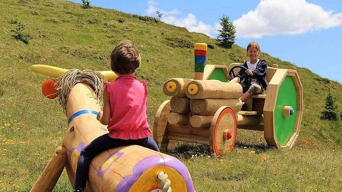 Ein Paradies für Kinder am Golzentipp