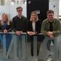 Die vier Start-up-Coaches: Sandra Moschitz, Henrik Fißmann, Sarah Madrutter und Egon Britzmann	