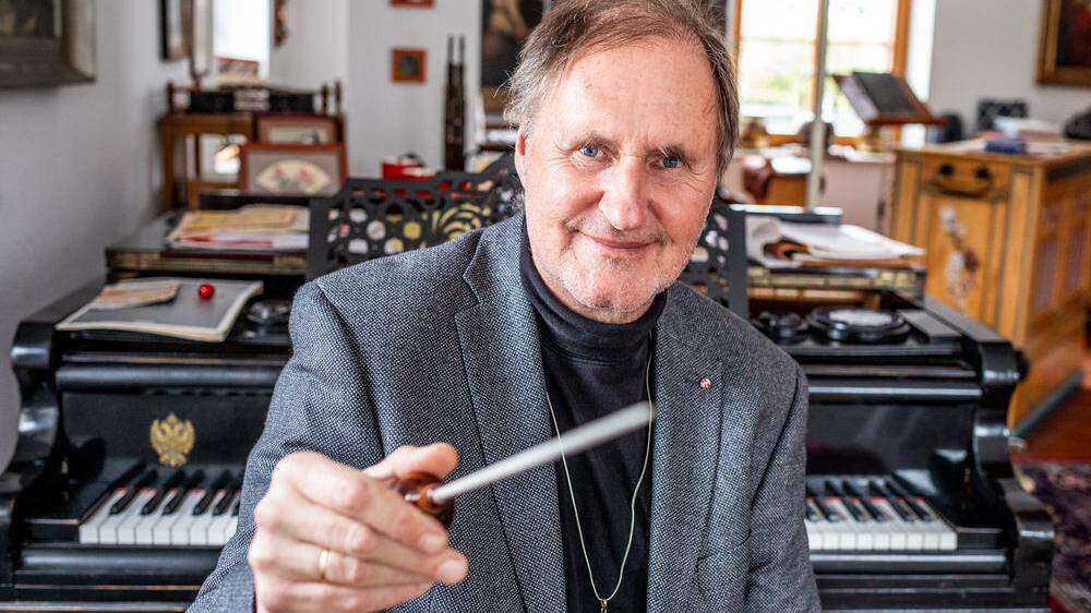 Musikvereinschef Ernest Hoetzl konnte das Londoner Spitzenorchester für ein Konzert in Klagenfurt gewinnen
