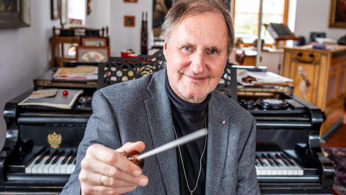 Musikvereinschef Ernest Hoetzl konnte das Londoner Spitzenorchester für ein Konzert in Klagenfurt gewinnen