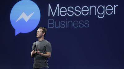 Facebook-Gründer Mark Zuckerberg will die Messenger-Anwendung weiter ausbauen