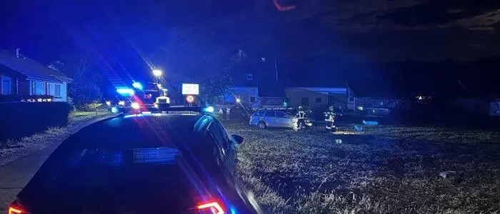 In St. Michael ob Bleiburg überschlug sich ein Alkolenker mit seinem Auto
