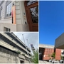 Die Weizer Schulen: Die Mittelschule in der Europa-Allee (rechts oben) sowie die Mittelschulen (bzw. Hauptschule, so der alte Begriff) in der Offenburger Gasse
