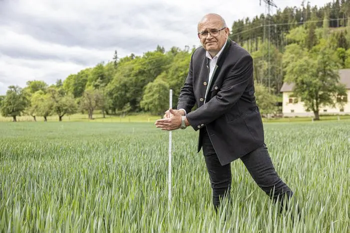 Erich Roscher, Pflanzenbaudirektor der Landwirtschaftskammer Kärnten
