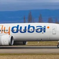 Maschine der Flydubai