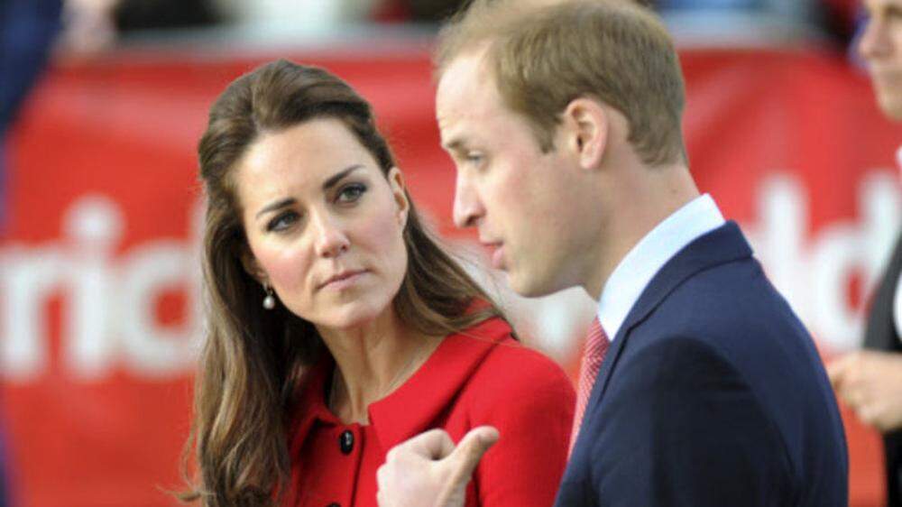 Zwischen Kate und William soll es kriseln 