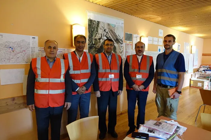 Unter den Übungsbesuchern war Freitag auch eine hochrangige Delegation aus dem Iran.