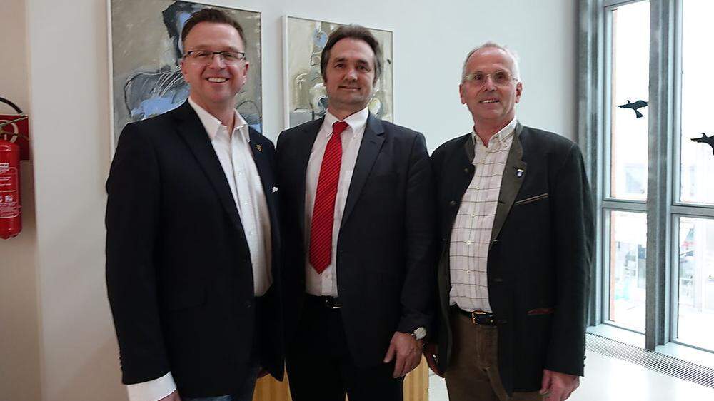 Helmut Linhart, Bernd Jammernegg und Alois Lipp