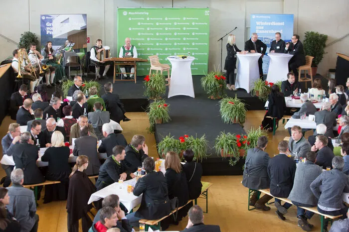 Vetreter aus Politik, Behörden und Institutionen stellten sich als Gratulanten ein.