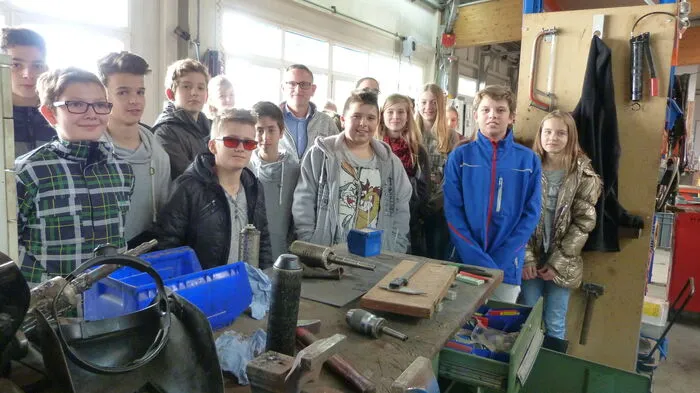 Für die Schüler war es ein spannender Tag.