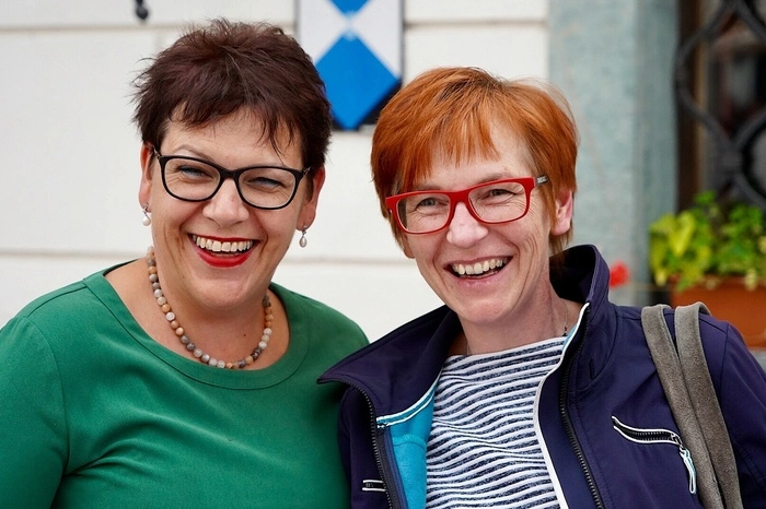 Heidi Penker und Doris Rudiferia