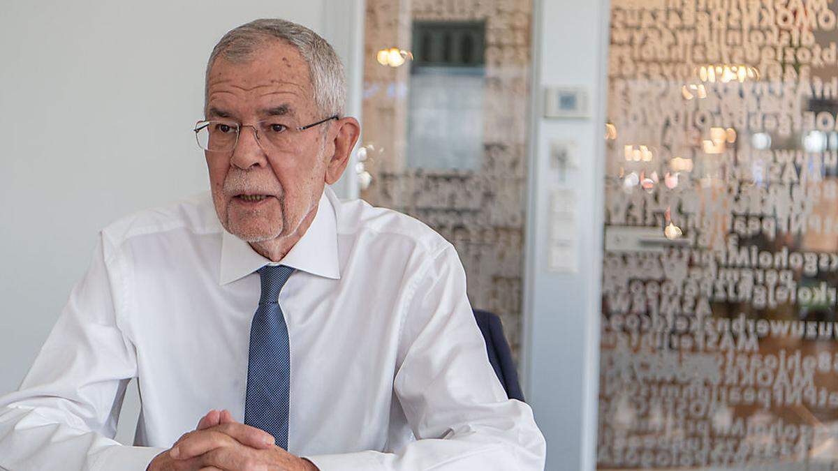 Bundespräsident Alexander Van der Bellen